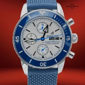 Breitling Superocean Heritage II 44 Ocean Conservancy A13313 BOXES/PAPERS!