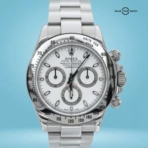 2012 Rolex Daytona 116520 White “APH” Dial MINT BOXES/PAPERS/SERVICED!