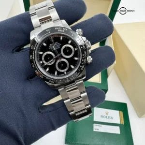 2019 MINT Rolex Cosmograph Daytona Black Dial Ceramic 116500LN Box & Papers 2019