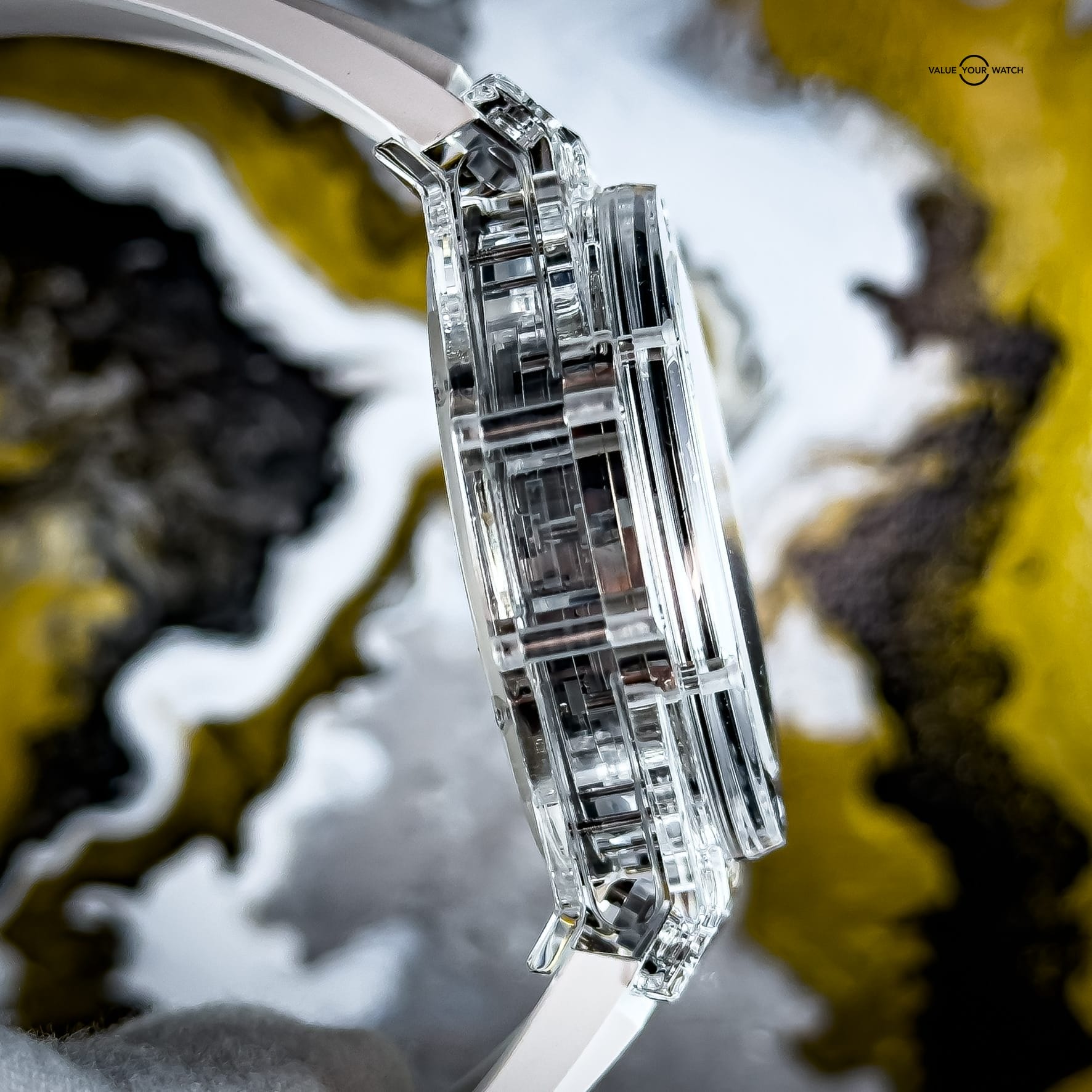 Hublot Big Bang Unico All Sapphire White 45mm Watch - 411.JX.4802.RT - Serviced! - Image 6