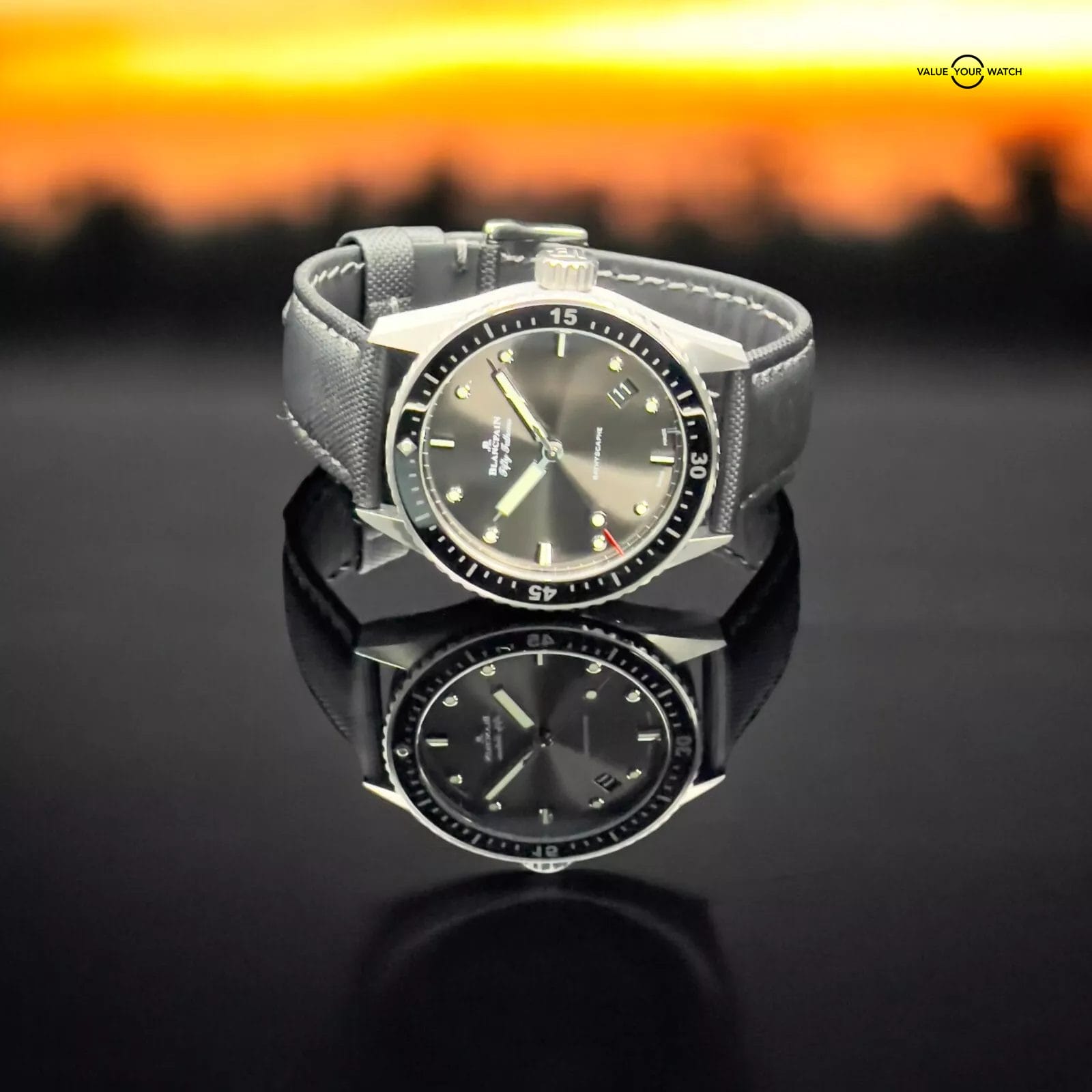 Blancpain Fifty Fathoms Bathyscaphe Men Watch 5000-1110-B52A Box & Papers - Image 6