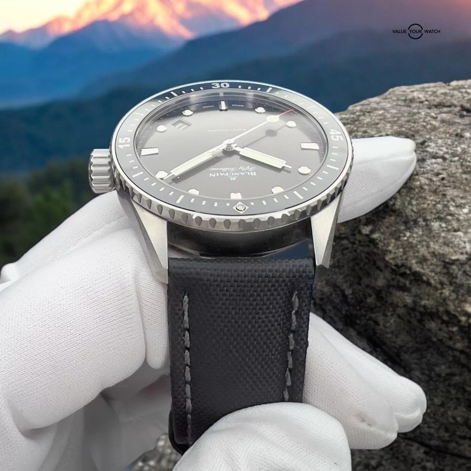 Blancpain Fifty Fathoms Bathyscaphe Men Watch 5000-1110-B52A Box & Papers - Image 9