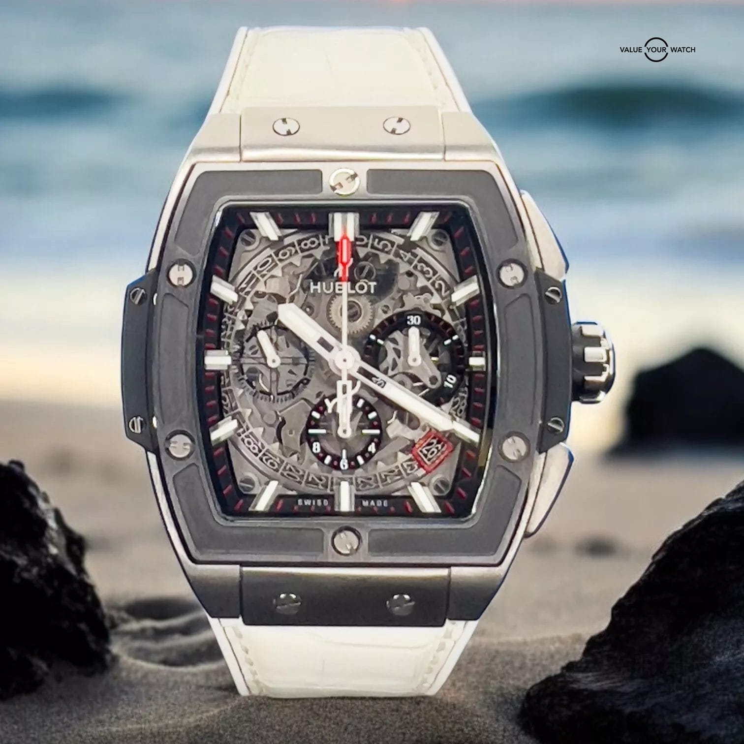 Hublot Spirit of Big Bang Skeleton Dial Chronograph Men's Watch