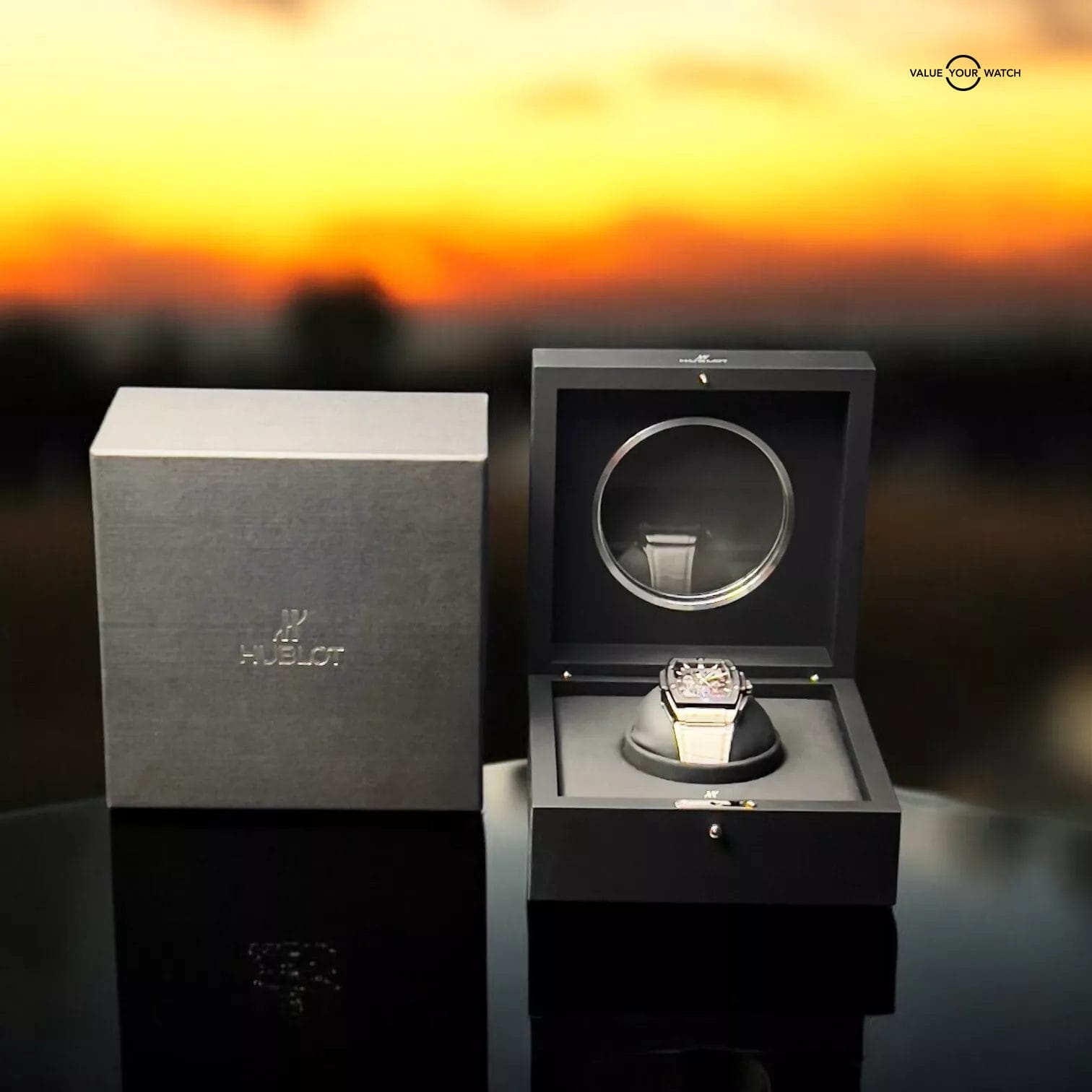 Hublot Spirit of Big Bang Skeleton Dial Chronograph Men's Watch - 641.NM.0173.LR - Image 3