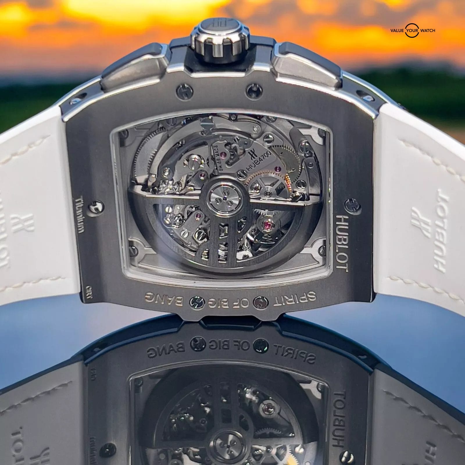 Hublot Spirit of Big Bang Skeleton Dial Chronograph Men's Watch - 641.NM.0173.LR - Image 8