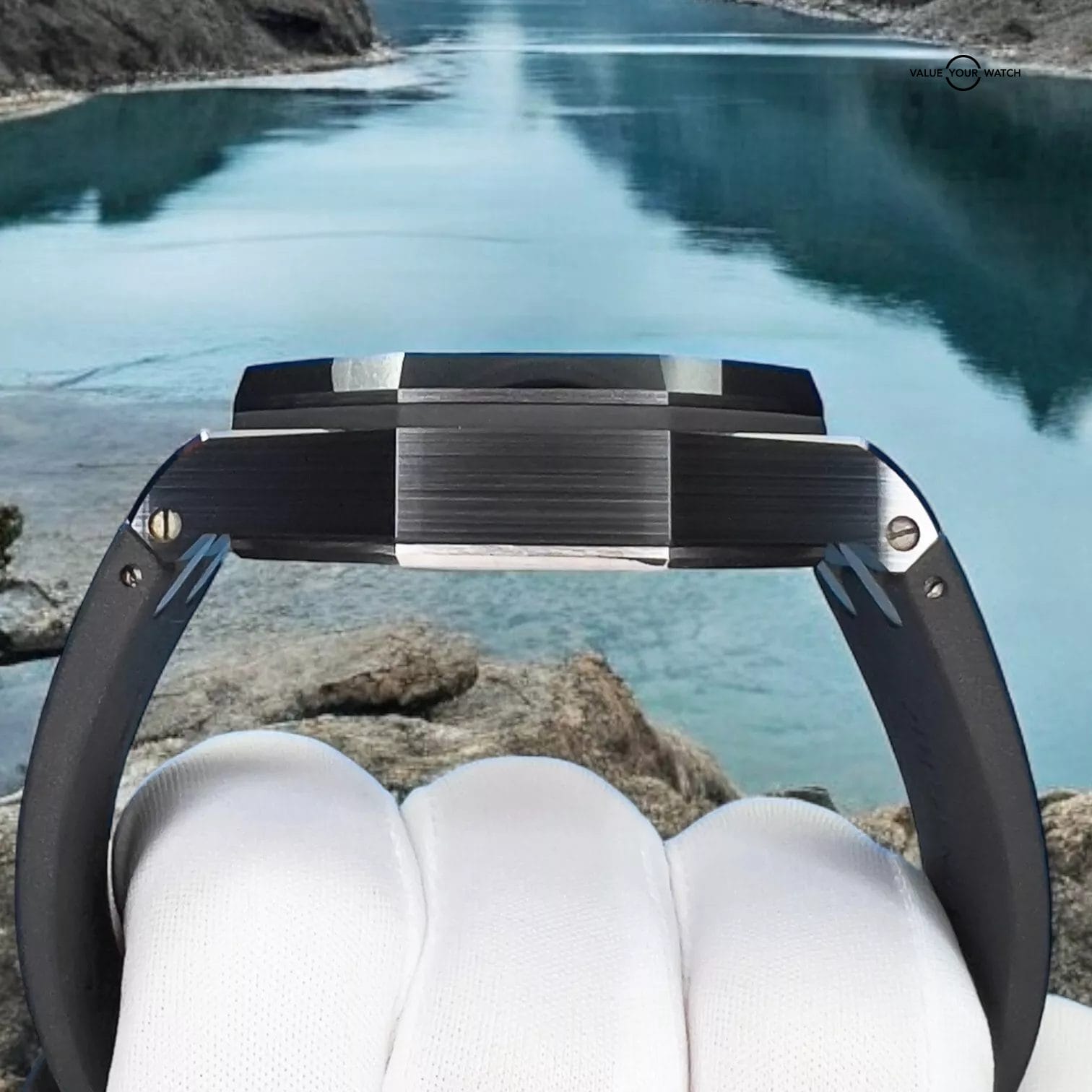 Audemars Piguet Royal Oak Offshore "Gold Hands" Men's Ceramic Watch - 26405CE - Image 7