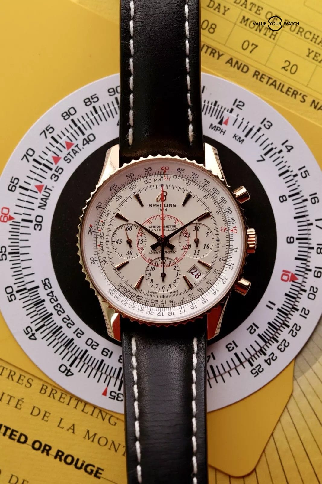 Breitling Navitimer Montbrillant 01 | RB0131 | Limited Edition of 200 Solid Gold - Image 4