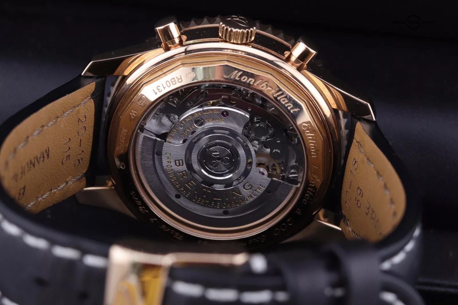 Breitling Navitimer Montbrillant 01 | RB0131 | Limited Edition of 200 Solid Gold - Image 16