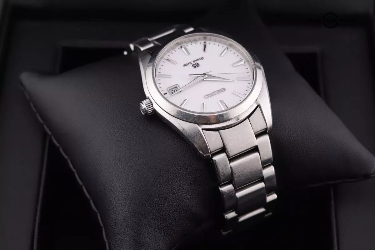 Grand Seiko Heritage White Men's Quartz Watch - SBGX059 - Watch Only - Image 14
