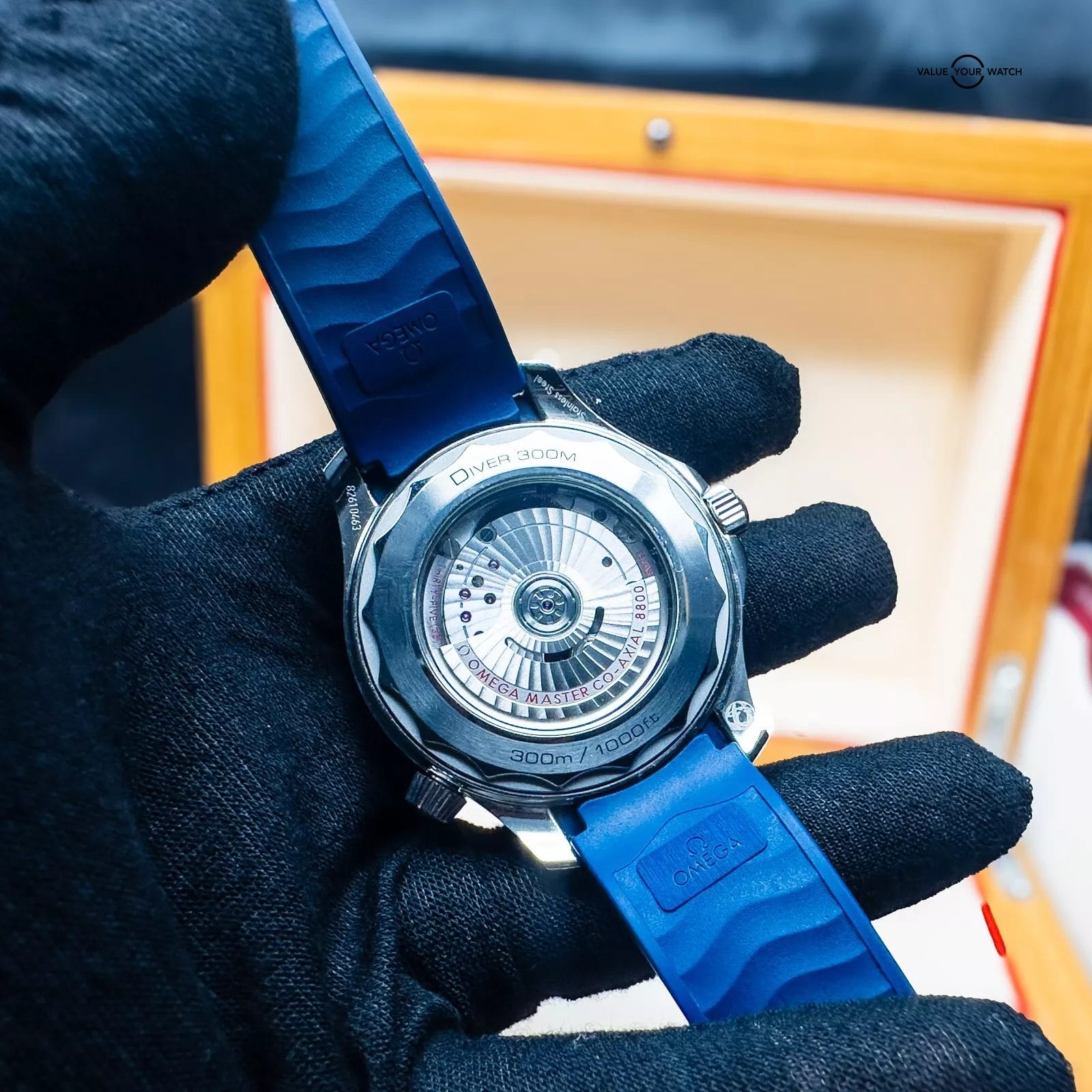 OMEGA Seamaster Diver 300M Grey Dial Full Set Box & Cards 210.32.42.20.06.001 - Image 10