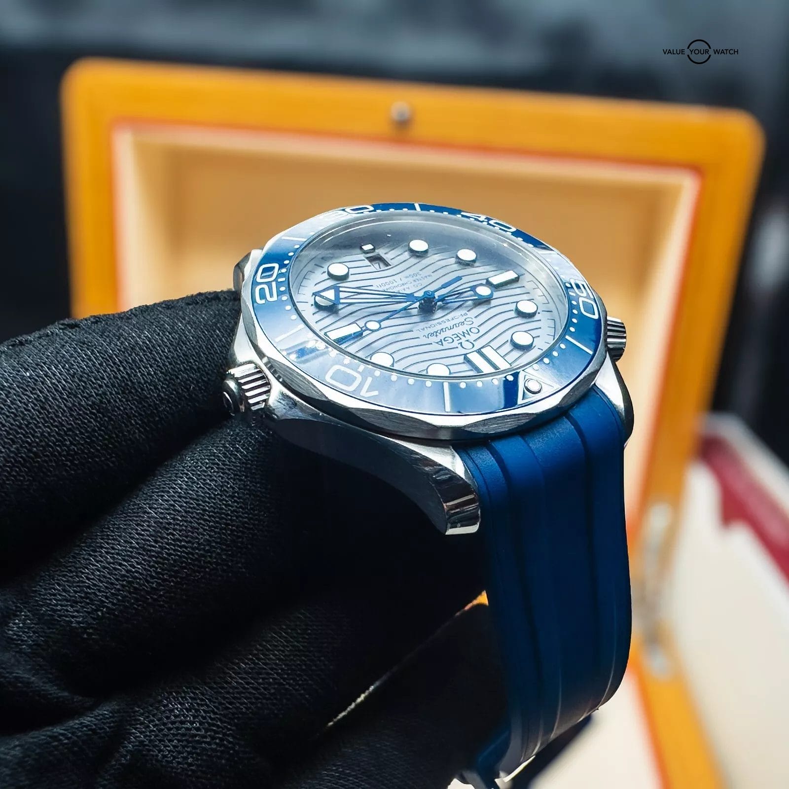 OMEGA Seamaster Diver 300M Grey Dial Full Set Box & Cards 210.32.42.20.06.001 - Image 13