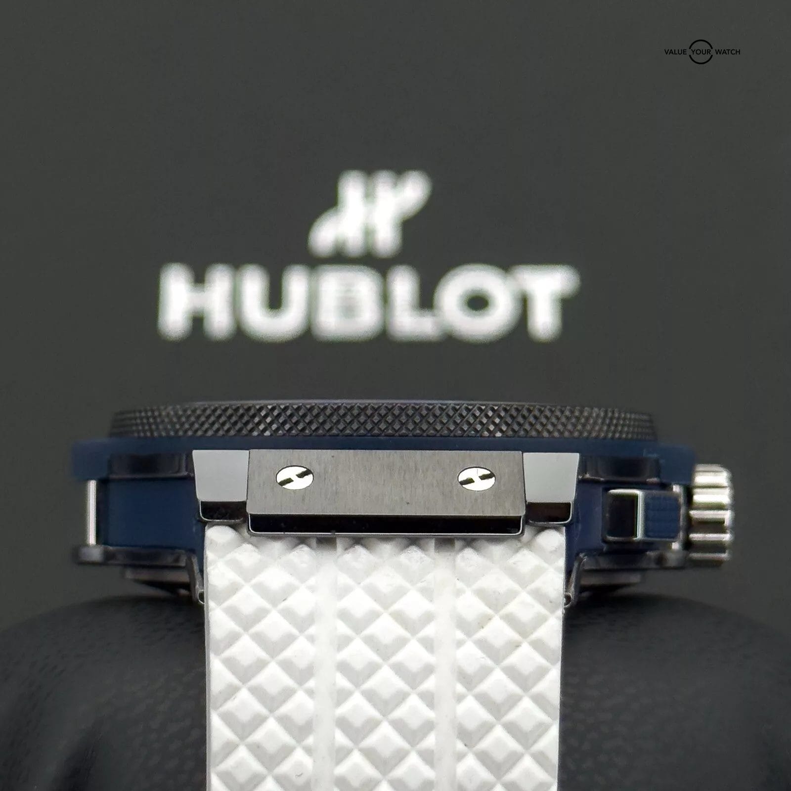Hublot Big Bang Chrono Blue Black Ceramamic 44mm 2 Straps, B&Ps - 301.CM.710.RX - Image 11