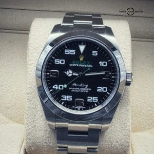 2019 Rolex Air-King 40MM Oyster Bracelet Ref 116900 Complete Set Box & Papers