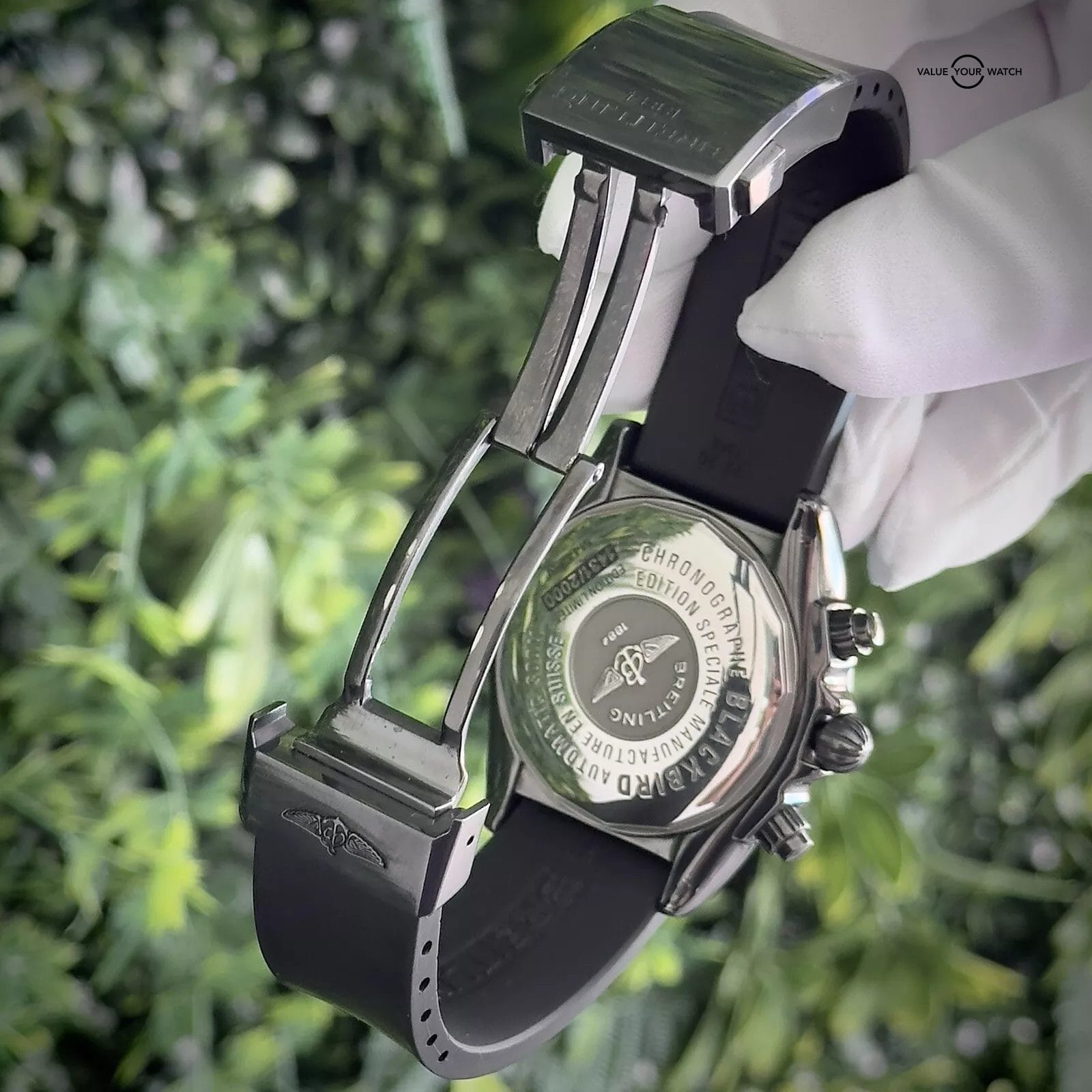 Breitling Blackbird Blacksteel Chronomat 44mm M44359 - Limited Edition -Full Set - Image 9