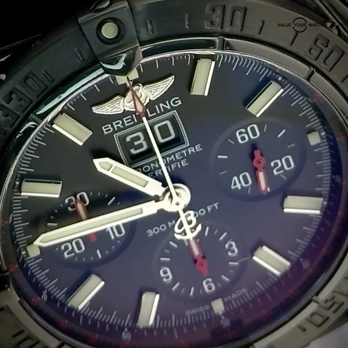 Breitling Blackbird Blacksteel Chronomat 44mm M44359 - Limited Edition -Full Set - Image 12