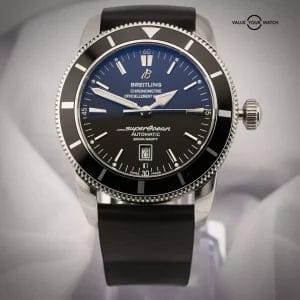 Breitling Superocean Heritage 46mm Black Men’s Watch – A17320