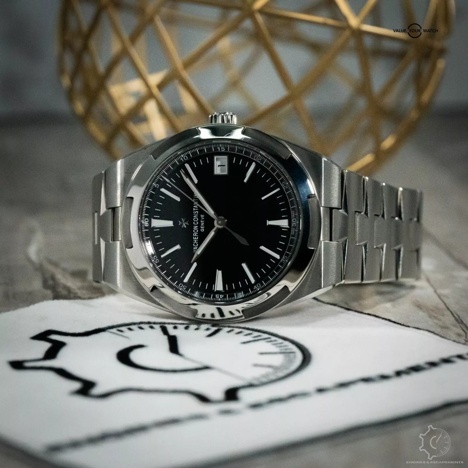 Vacheron Constantin Overseas Men's Black Watch - 4500V/110A-B483 - Image 5