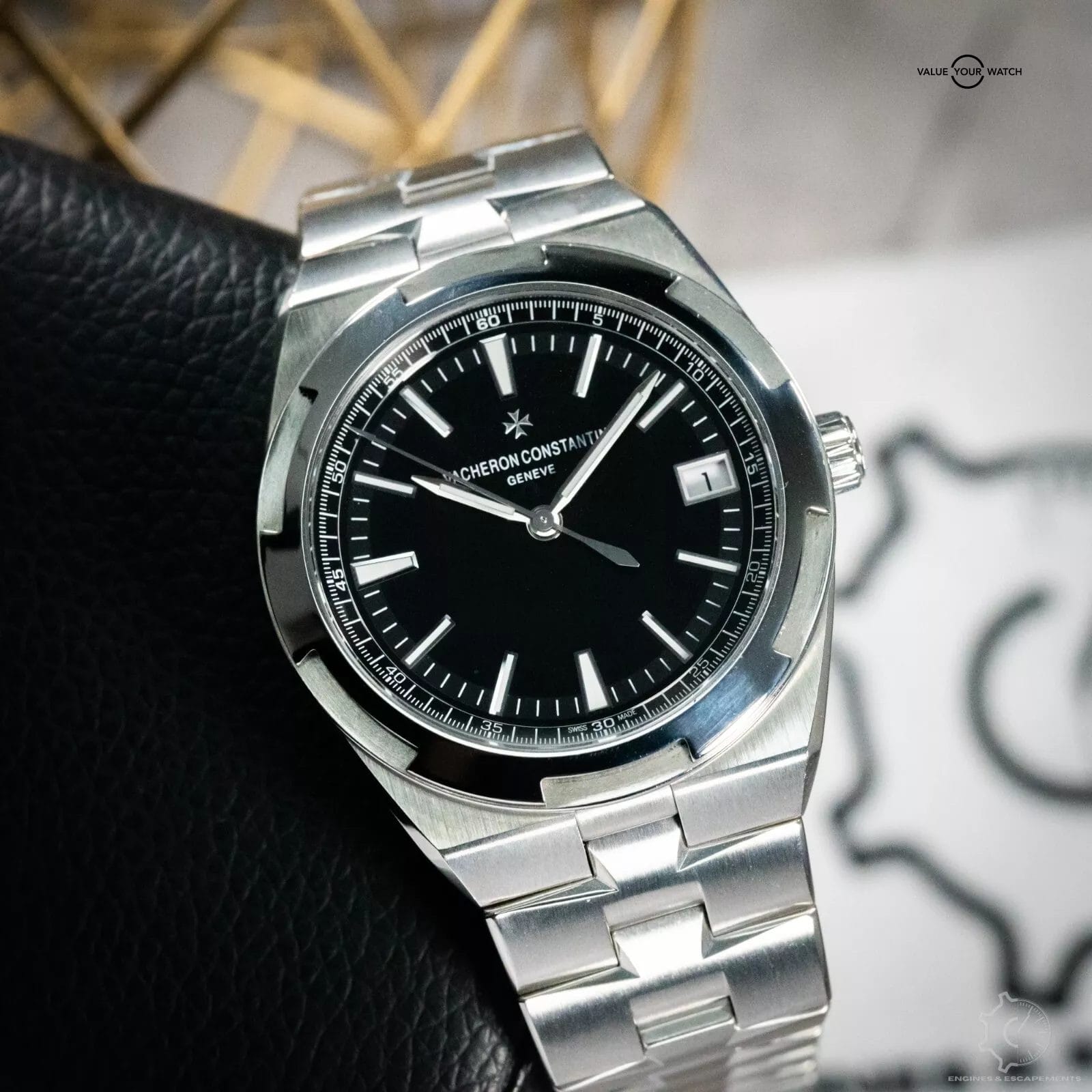 Vacheron Constantin Overseas Men's Black Watch - 4500V/110A-B483 - Image 4