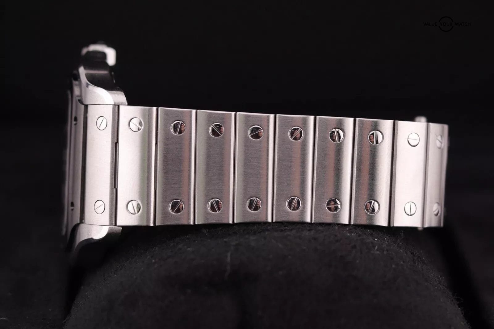 Cartier Santos de Cartier ADLC Men's Black Watch - WSSA0037 - Image 3