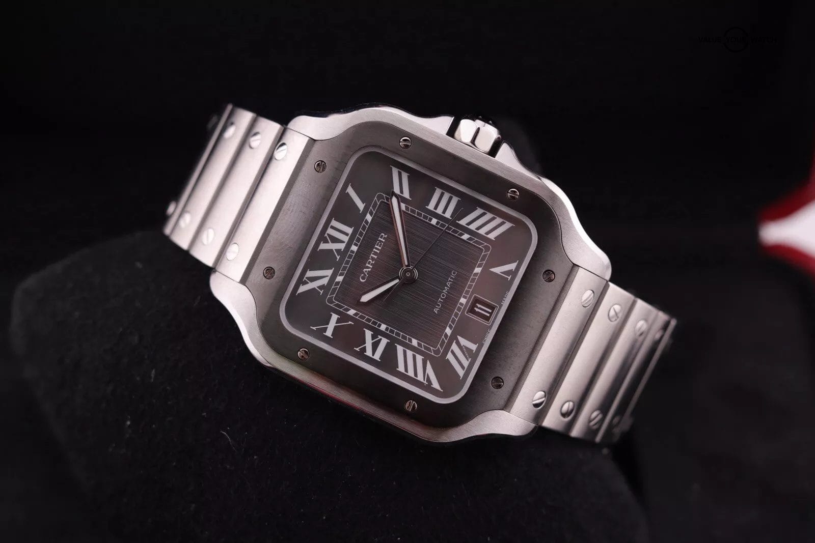 Cartier Santos de Cartier ADLC Men's Black Watch - WSSA0037 - Image 9