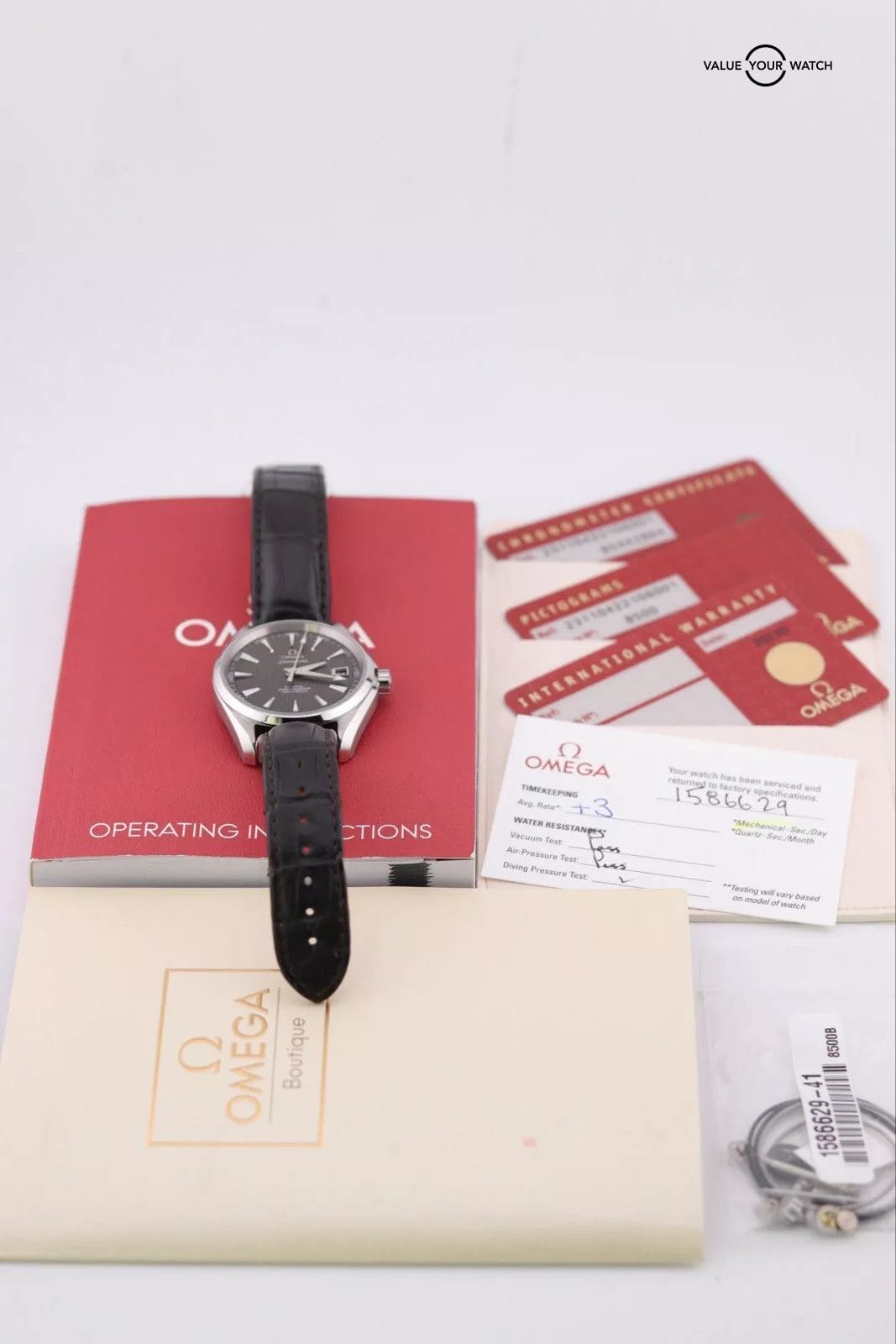 Omega Aquaterra 42mm | 231.10.42.21.06.001 | 2024 Service Papers + Cards - Image 5