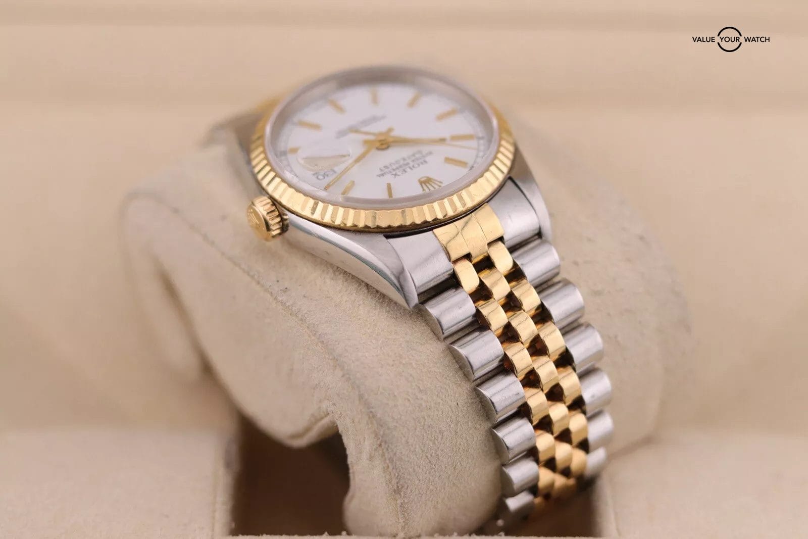 2001 Rolex Datejust 36 16233 | Gold Bezel x 2 Tone Case And Bracelet - Image 16