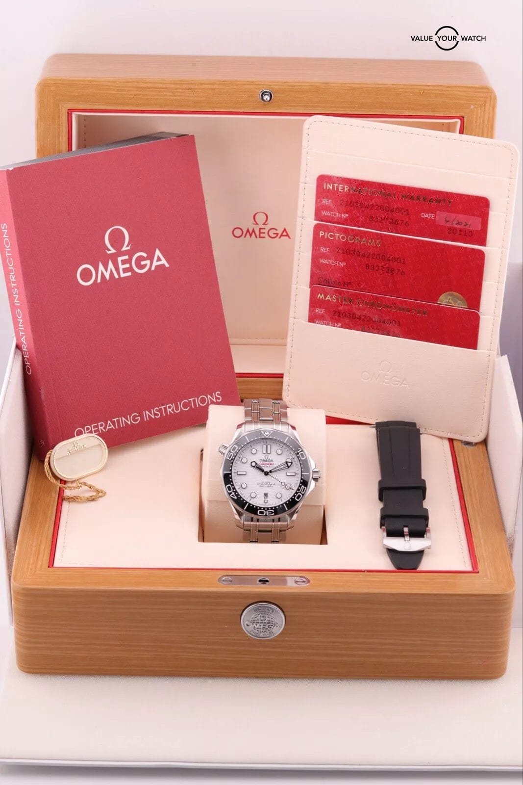 OMEGA Seamaster Pro Diver 300M 210.30.42.20.04.001 | Fresh 2024 Service - Image 3