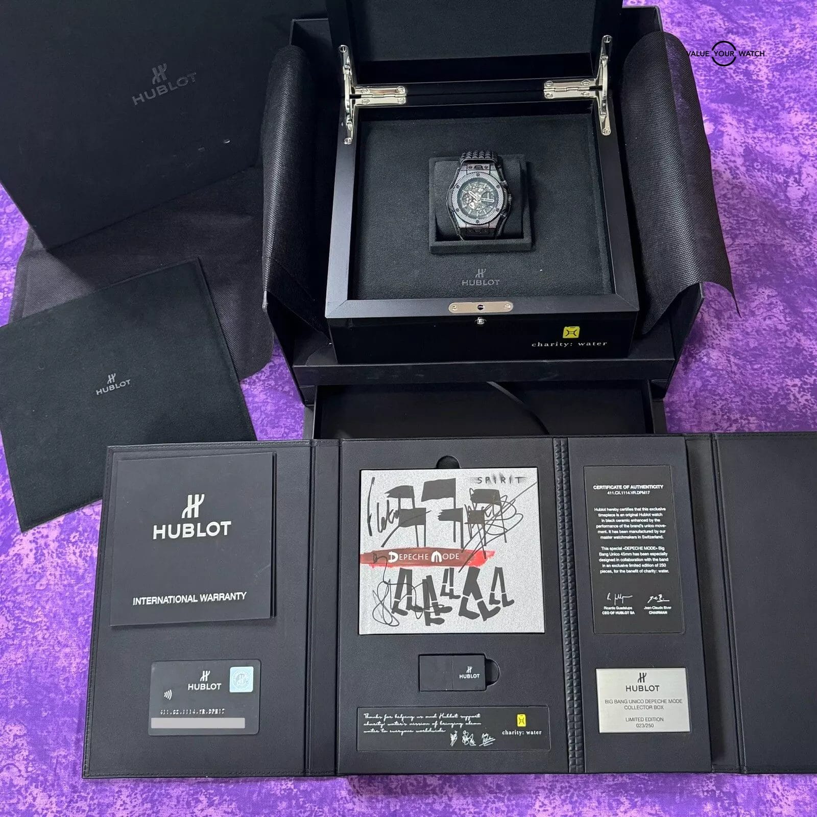 Hublot Big Bang Unico Depeche Mode Skeleton 411.CX.1114.VR.DPM17 - Image 2