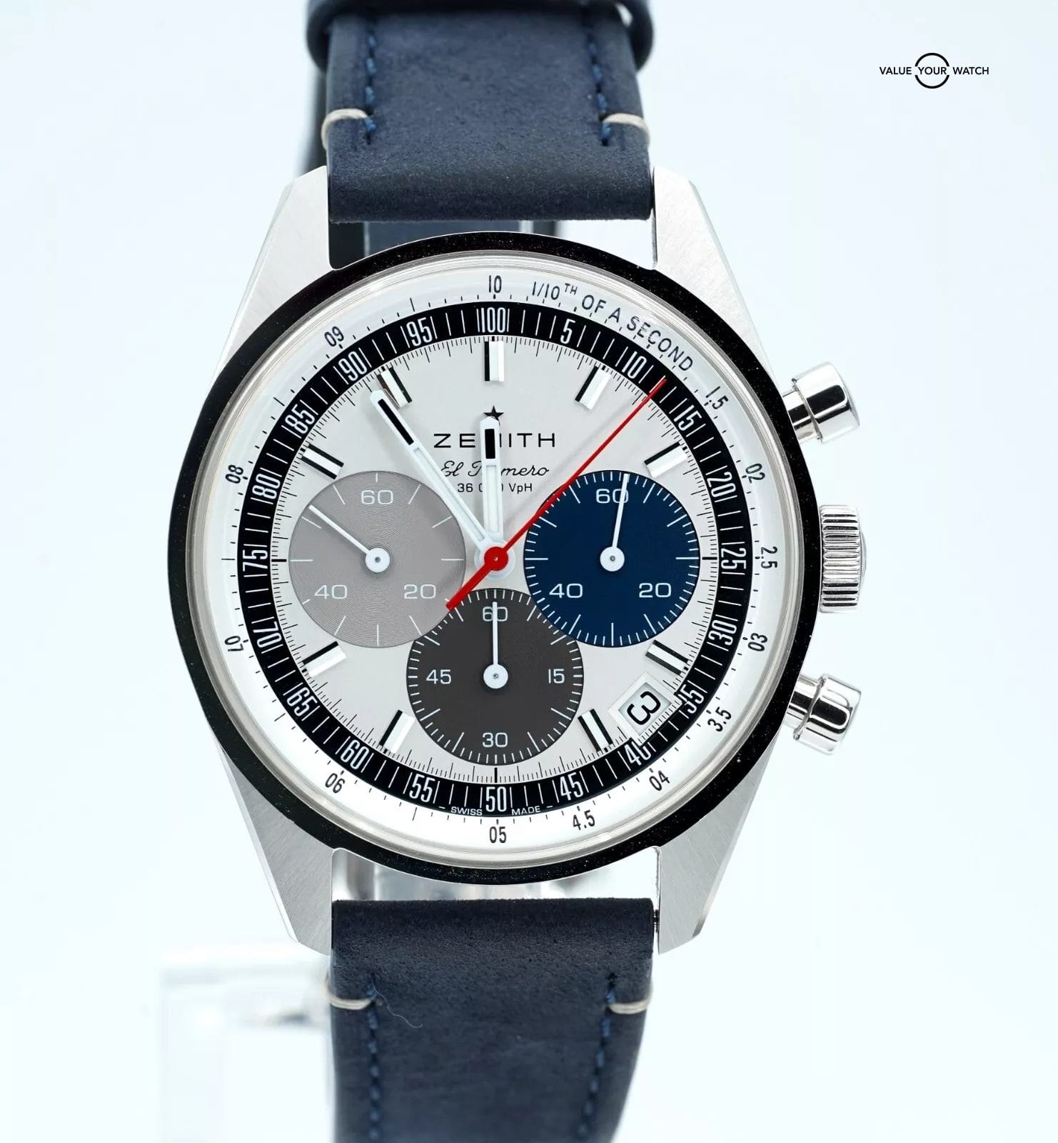 Zenith El Primero Chronomaster 38mm 03.3200.3600.69.C902 BOXES/PAPERS! - Image 3