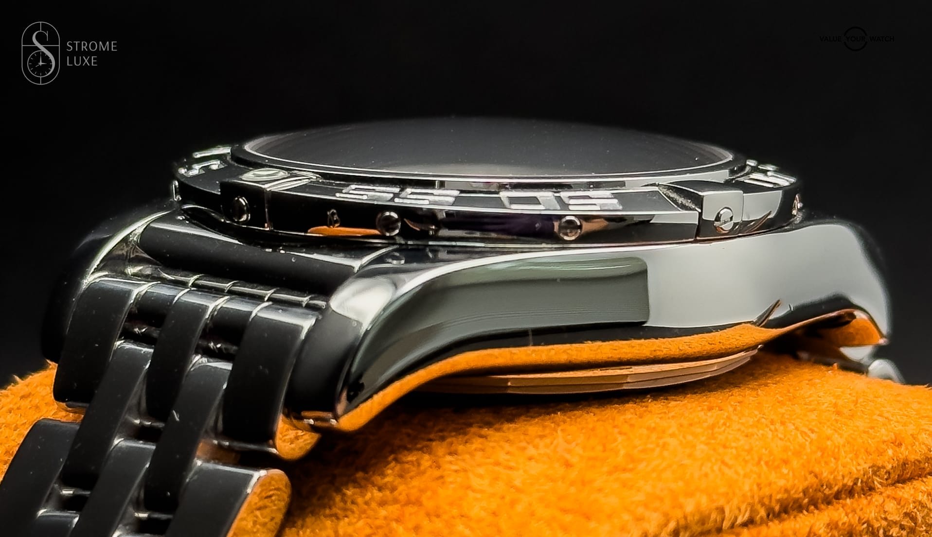 Breitling Chronomat 44 B01 ref. AB0110 stainless steel black dial on bracelet complete set $9kMSRP - Image 9