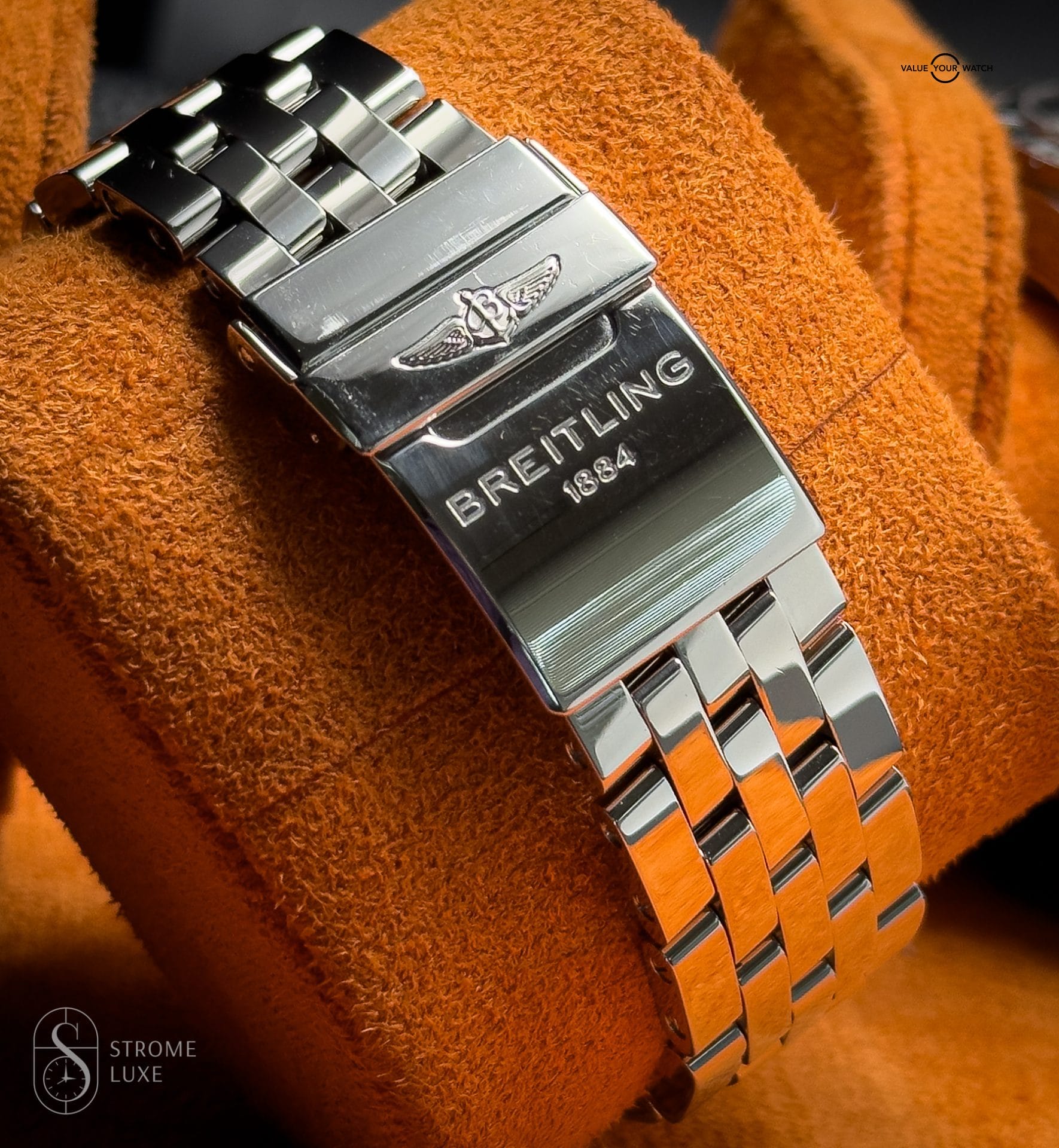Breitling Chronomat 44 B01 ref. AB0110 stainless steel black dial on bracelet complete set $9kMSRP - Image 8