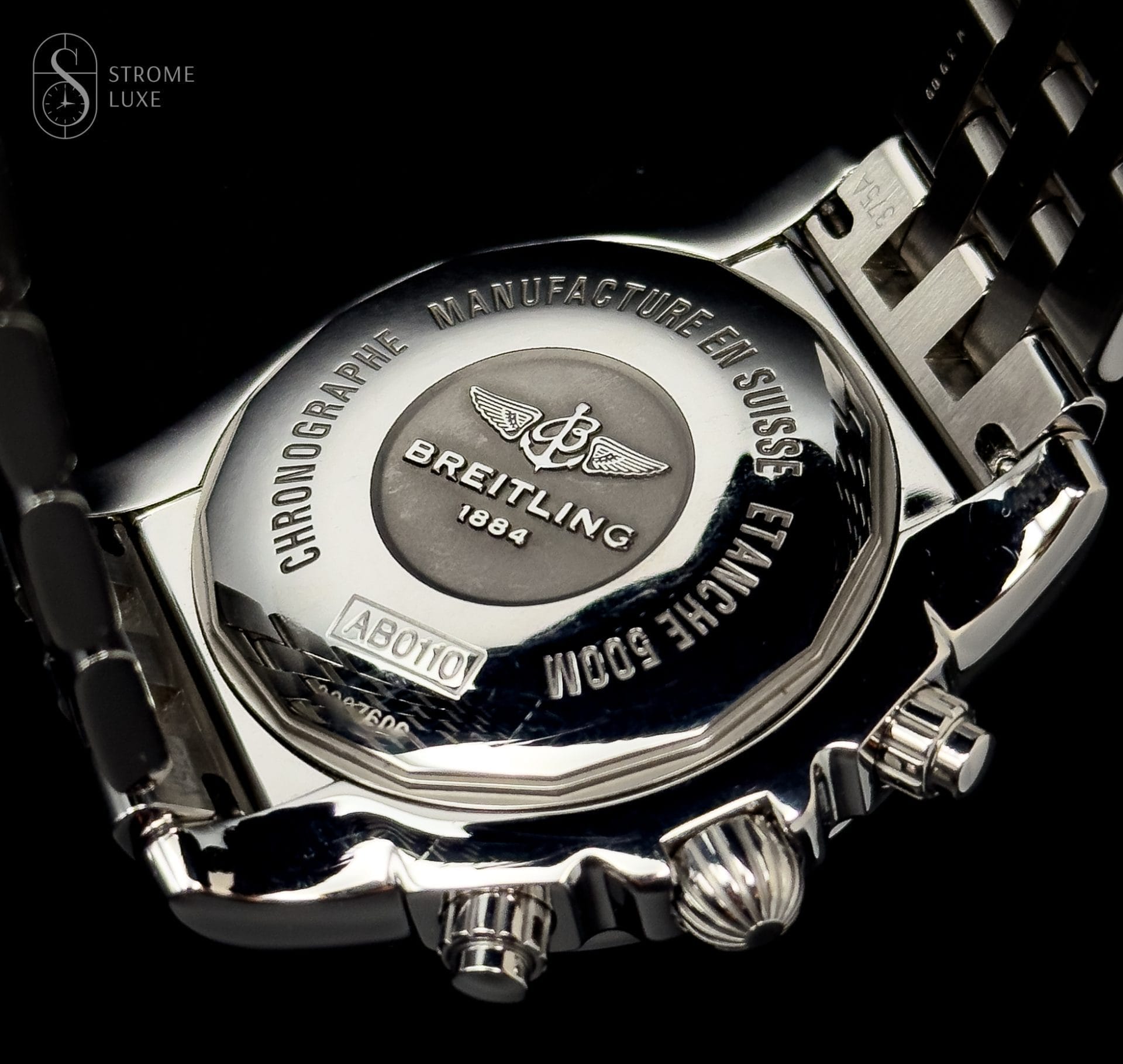 Breitling Chronomat 44 B01 ref. AB0110 stainless steel black dial on bracelet complete set $9kMSRP - Image 15