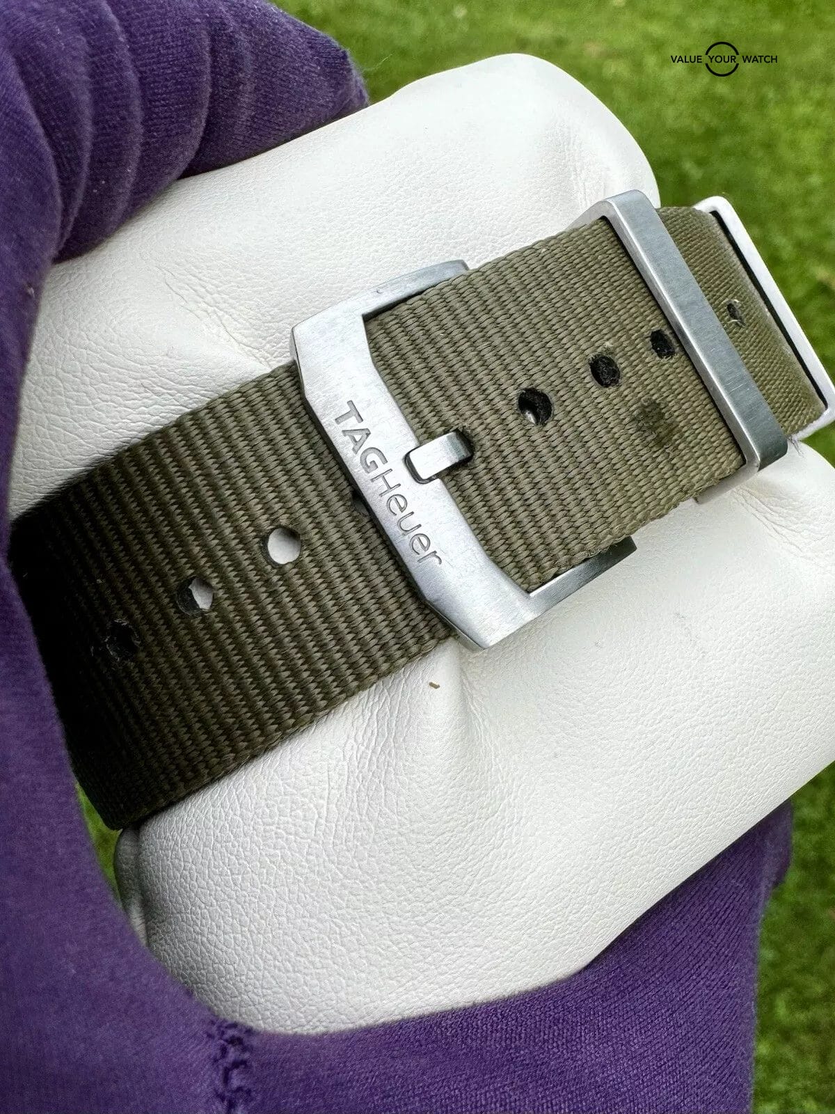 TAG Heuer Aquaracer 43mm Green Men's Watch - WAY101E - Image 16