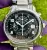 AUDEMARS PIGUET MILLENARY 41mm CHRONOGRAPH STAINLESS STEEL WATCH 25897ST W/ B/P