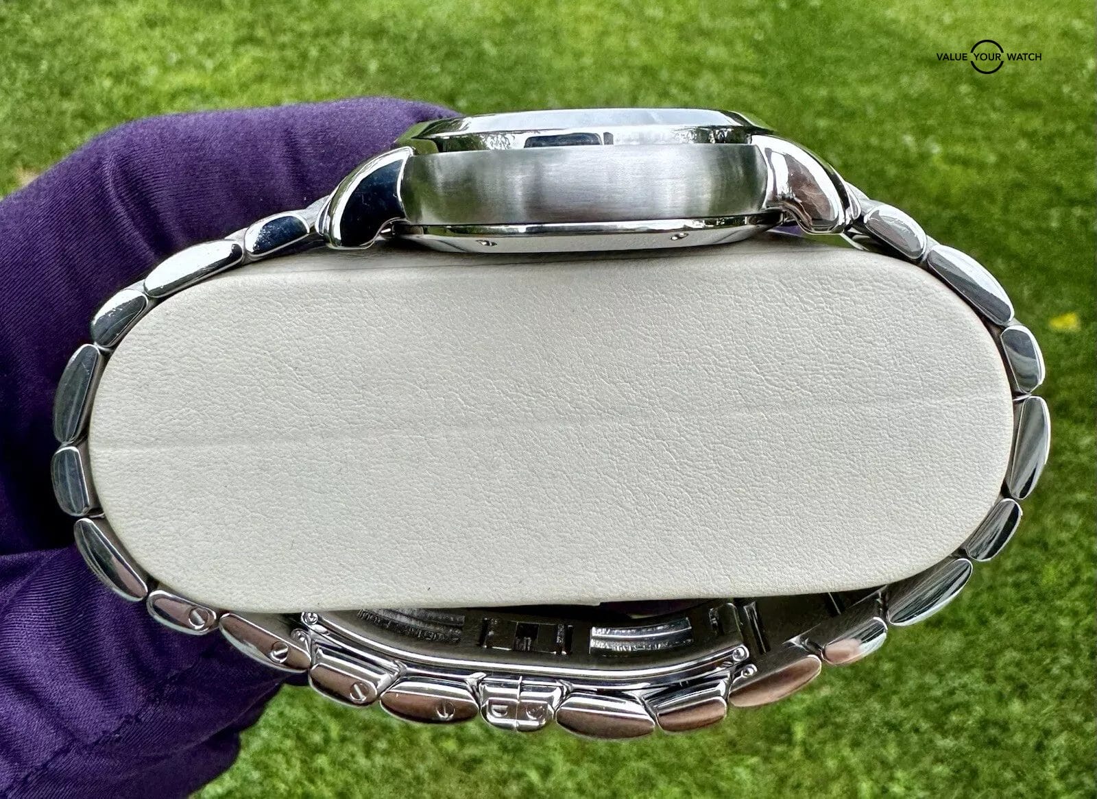 AUDEMARS PIGUET MILLENARY 41mm CHRONOGRAPH STAINLESS STEEL WATCH 25897ST W/ B/P - Image 6