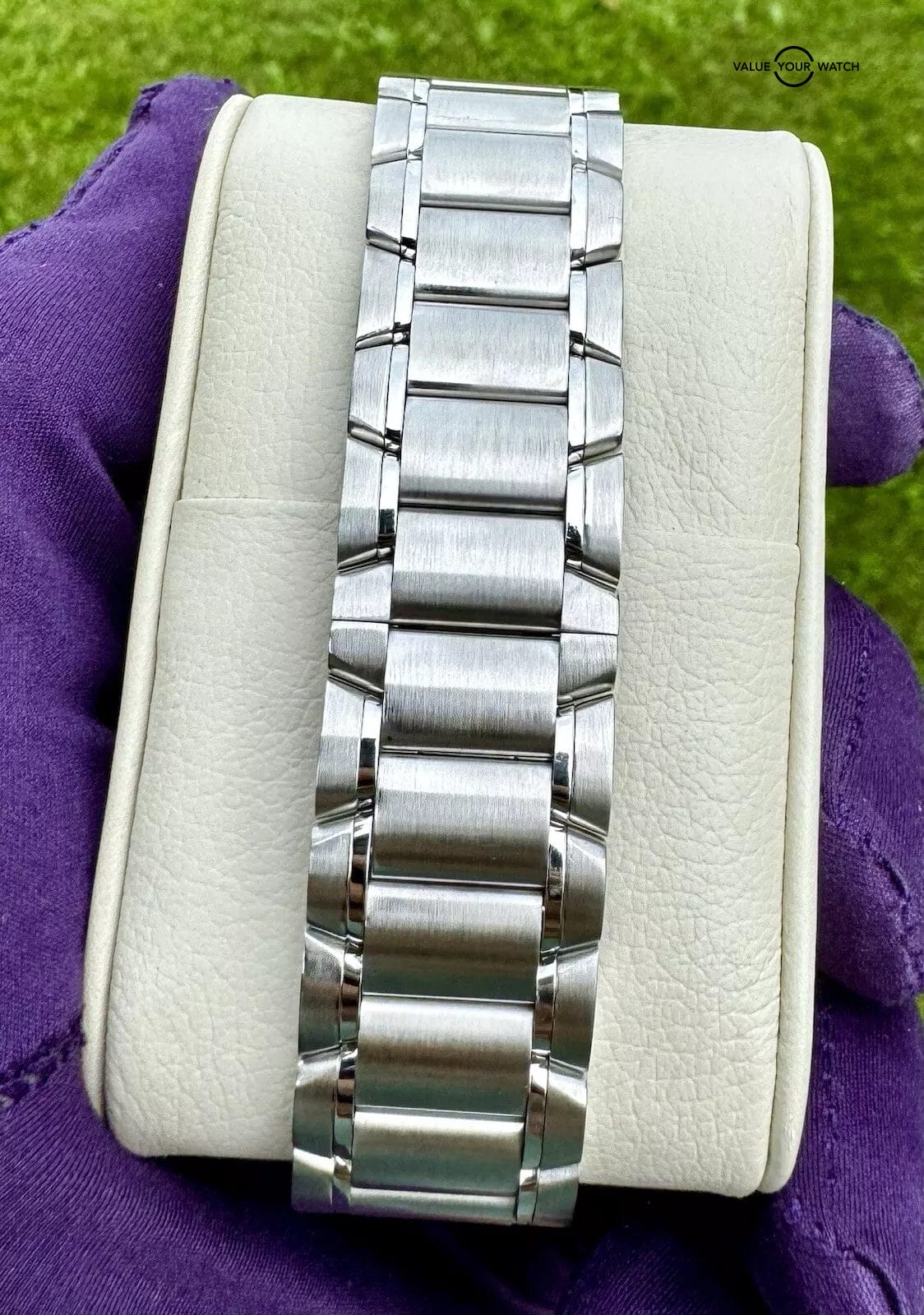 AUDEMARS PIGUET MILLENARY 41mm CHRONOGRAPH STAINLESS STEEL WATCH 25897ST W/ B/P - Image 9