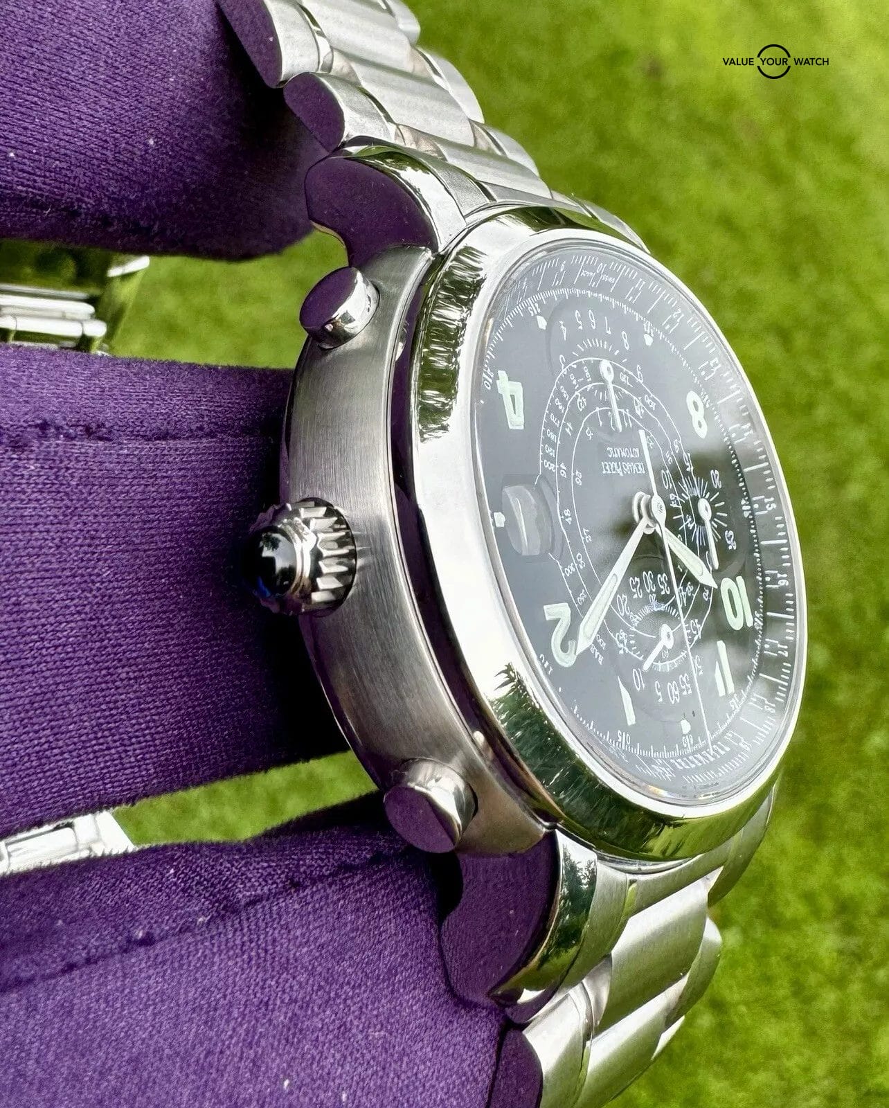 AUDEMARS PIGUET MILLENARY 41mm CHRONOGRAPH STAINLESS STEEL WATCH 25897ST W/ B/P - Image 18