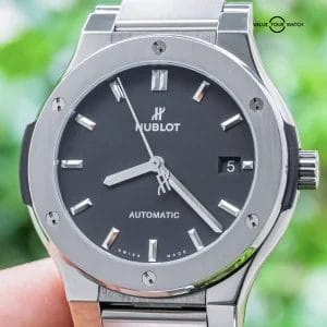 Hublot Classic Fusion 45 Titanium Bracelet 2022 Complete Papers 510.NX.1170.NX