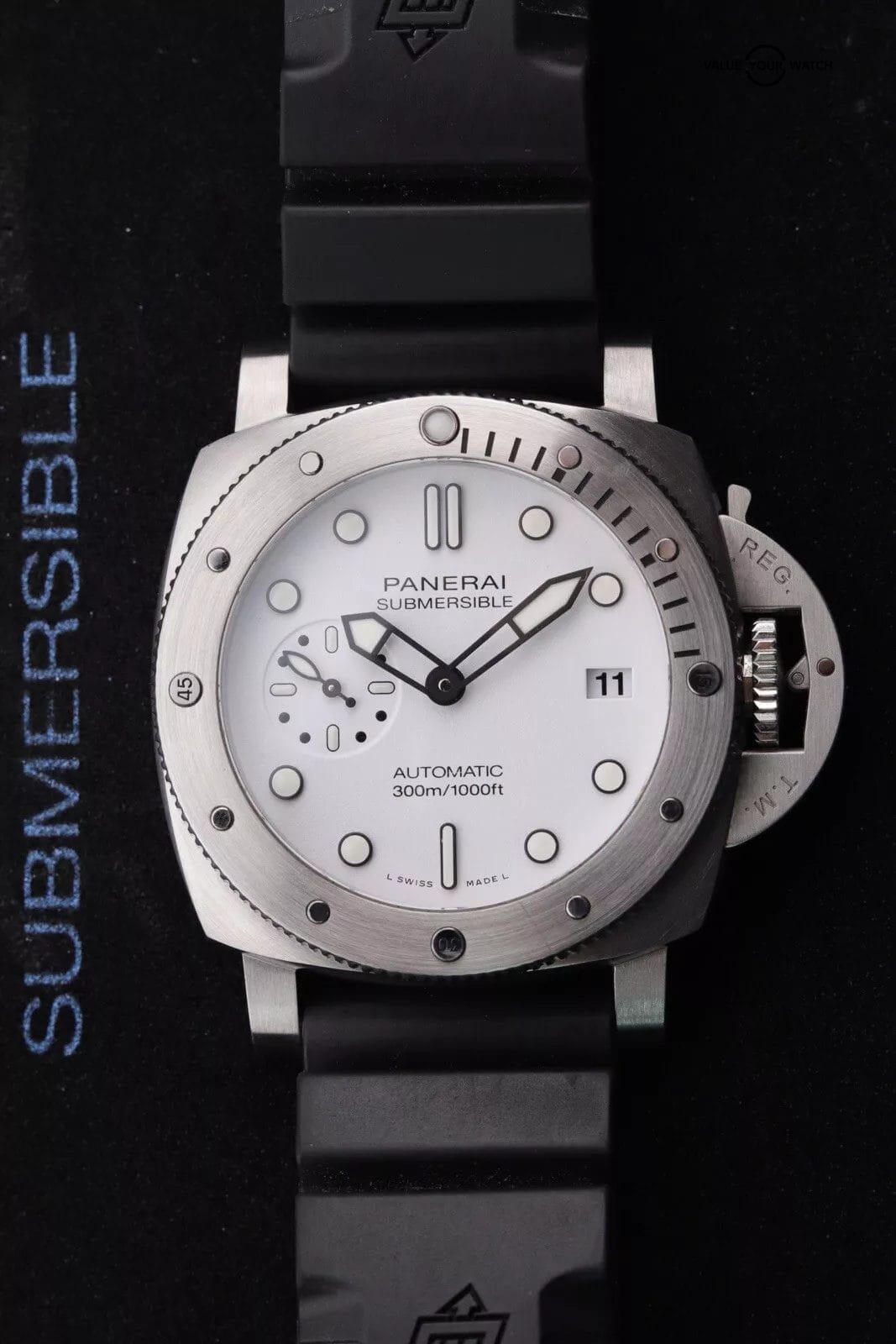 Panerai SUBMERSIBLE Bianco Automatic 42MM Watch PAM1223 | 2021 Set
