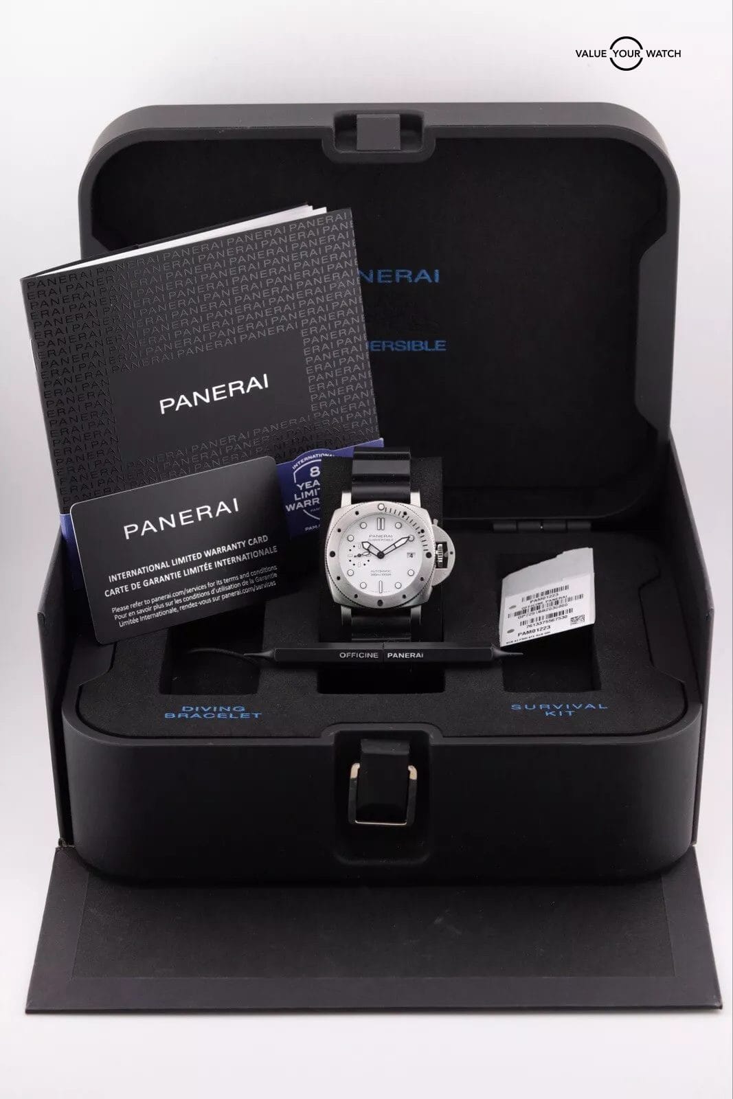 Panerai SUBMERSIBLE Bianco Automatic 42MM Watch PAM1223 - Image 5