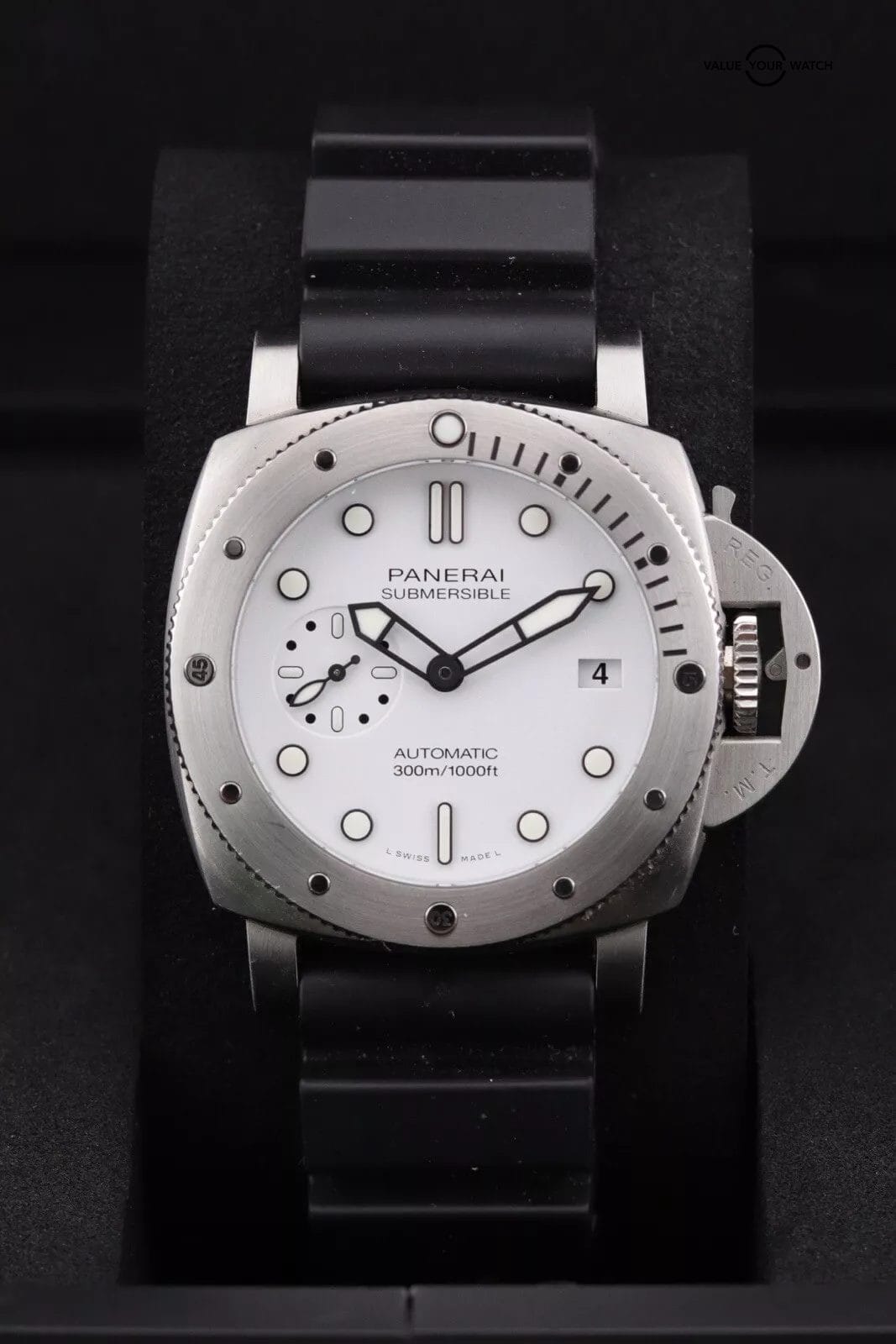 Panerai SUBMERSIBLE Bianco Automatic 42MM Watch PAM1223 - Image 9