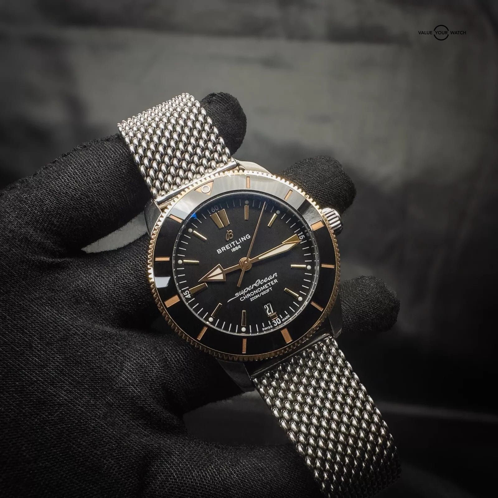 Breitling Superocean Heritage B20 Red Gold 44mm UB2030 Complete Set & Warranty - Image 4