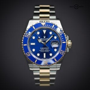 ROLEX Submariner Date &#8220;Bluesy&#8221; 41mm, Blue Dial, Two-Tone Oyster Bracelet, Ref. 126613LB. Complete Set