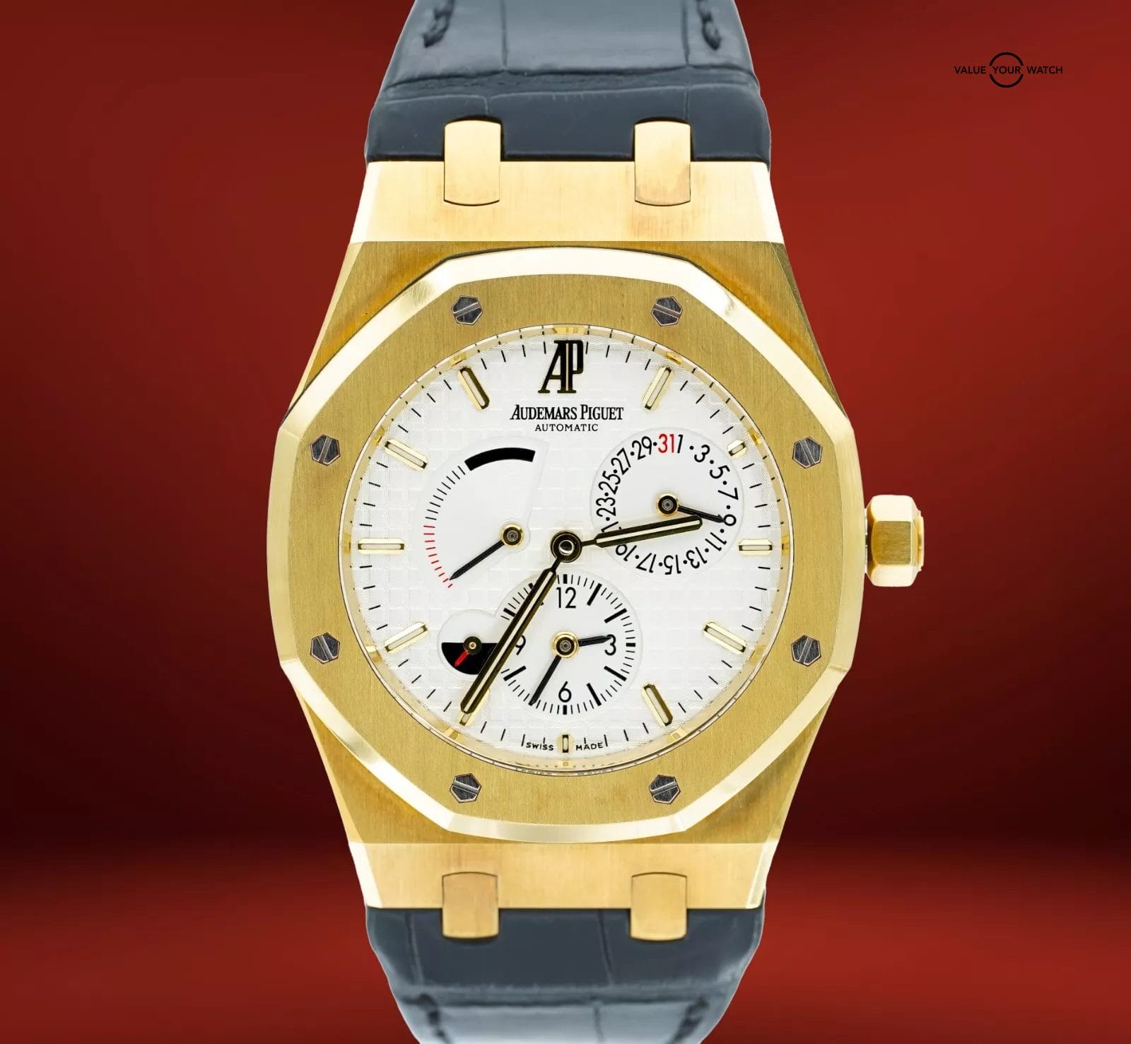 Audemars Piguet Royal Oak Dual Time 39mm YELLOW GOLD 26120BA.OO.D088CR.01 B/P!