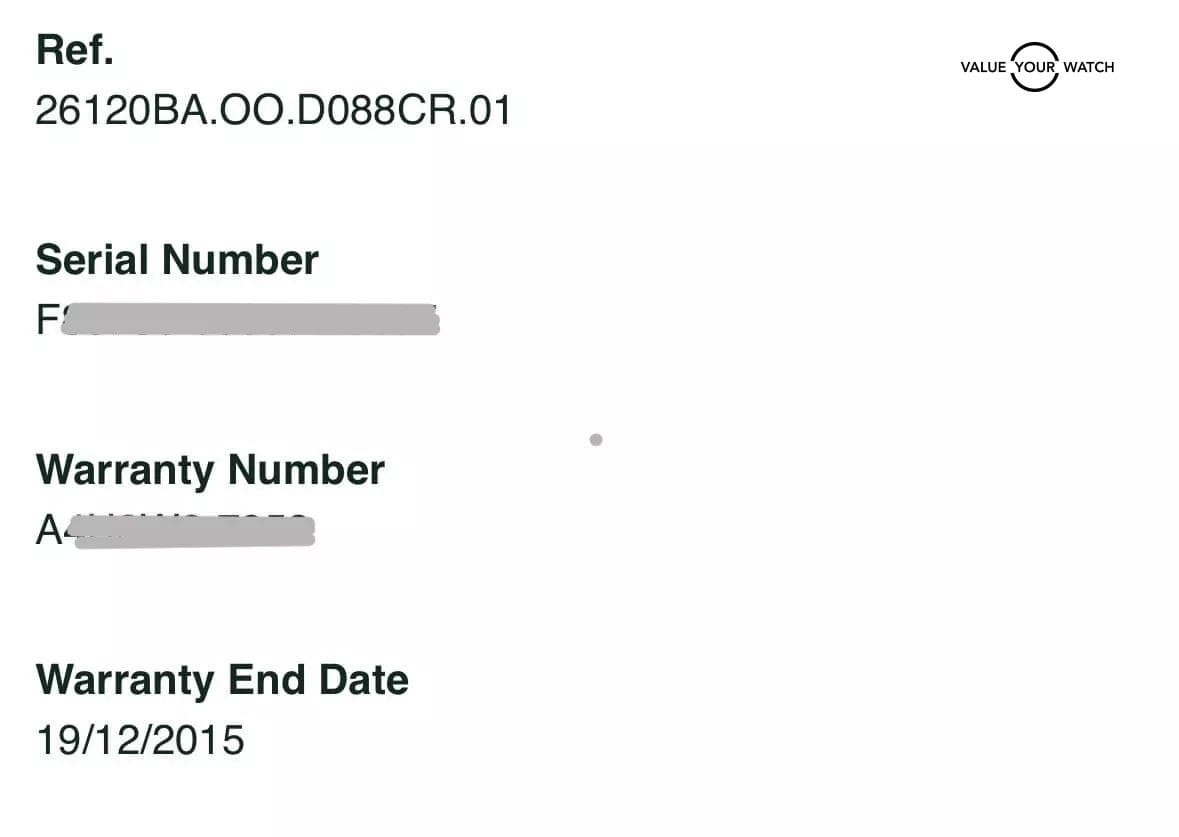 Audemars Piguet Royal Oak Dual Time 39mm YELLOW GOLD 26120BA.OO.D088CR.01 B/P! - Image 2