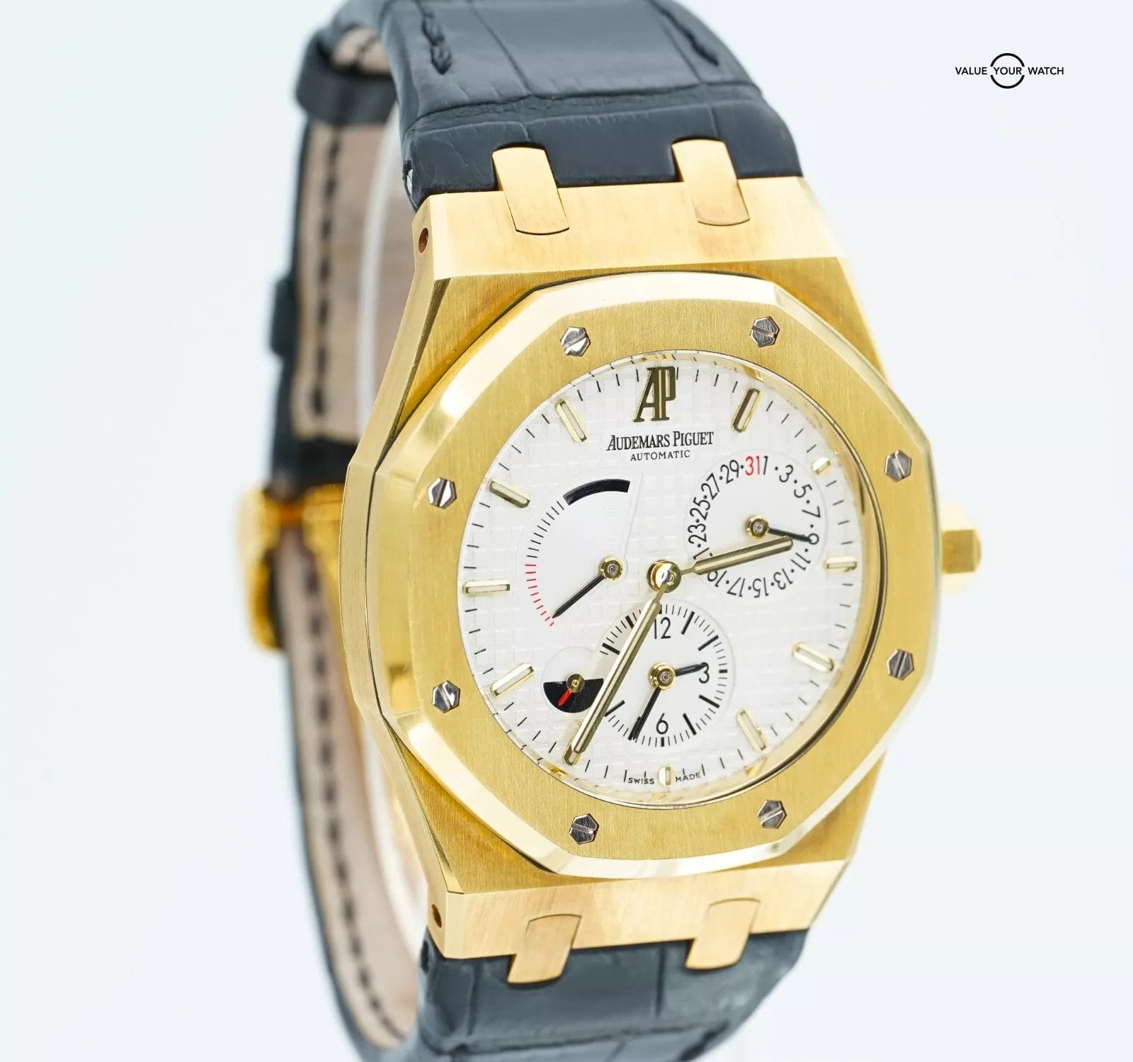 Audemars Piguet Royal Oak Dual Time 39mm YELLOW GOLD 26120BA.OO.D088CR.01 B/P! - Image 16