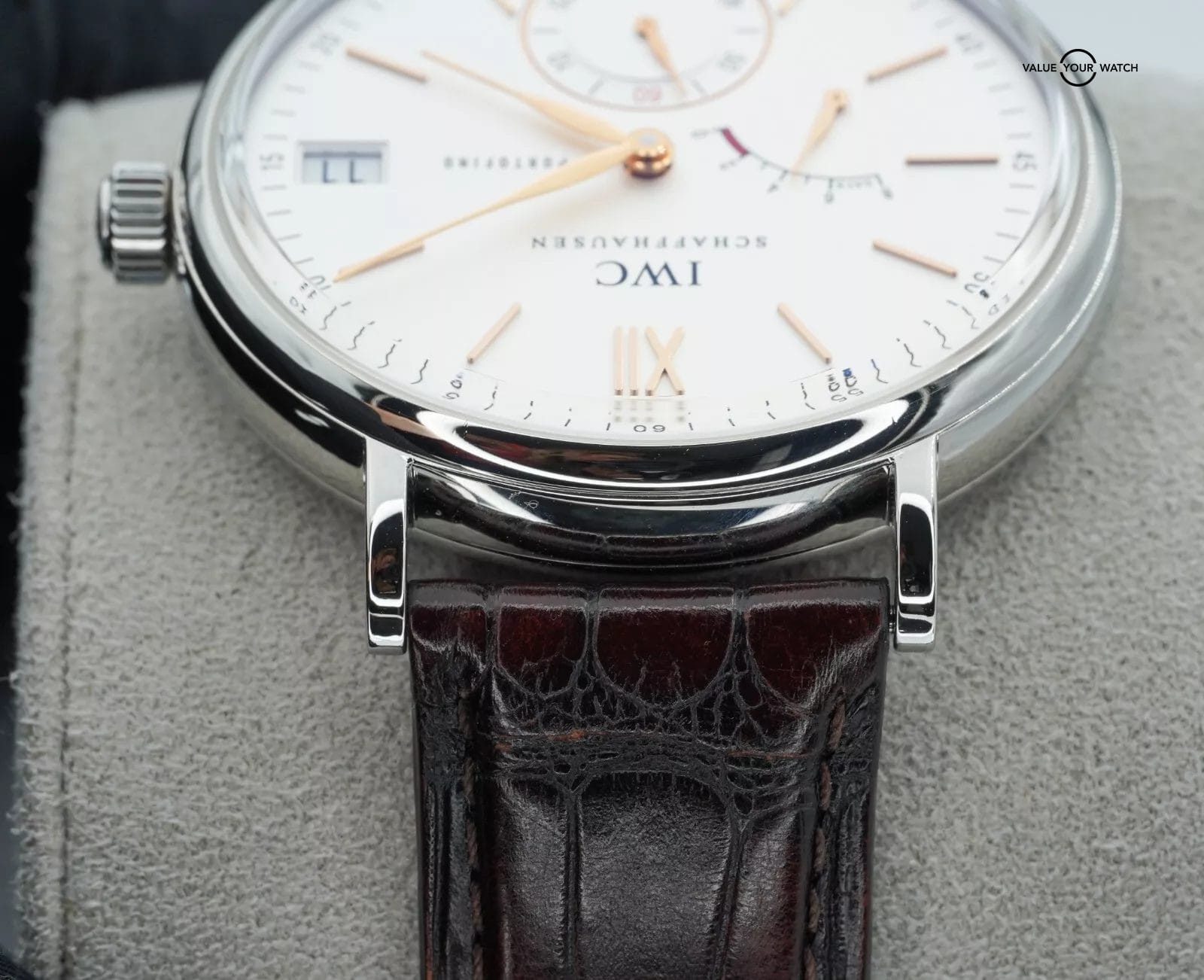 IWC Portofino Hand Wound 8 Days IW510103 45mm Stainless Steel BOXES/PAPERS! - Image 7