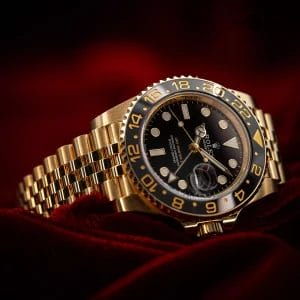 2024 Rolex GMT-Master II 18k Yellow Gold Jubilee 40mm 126718GRNR Complete BNIB