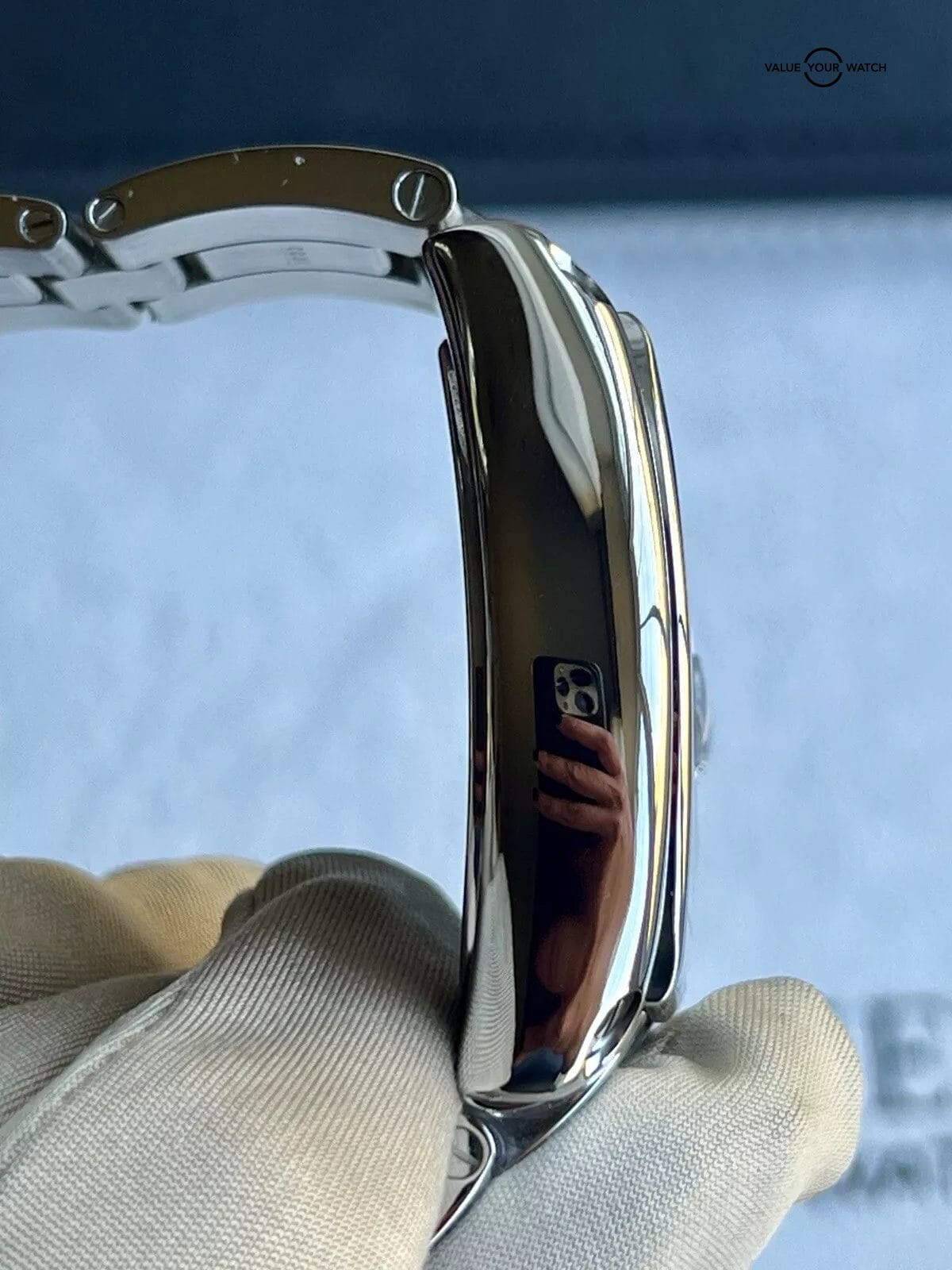 Cartier Roadster XL W62032X6 Large Bracelet And Unworn Leather Strap - Image 10