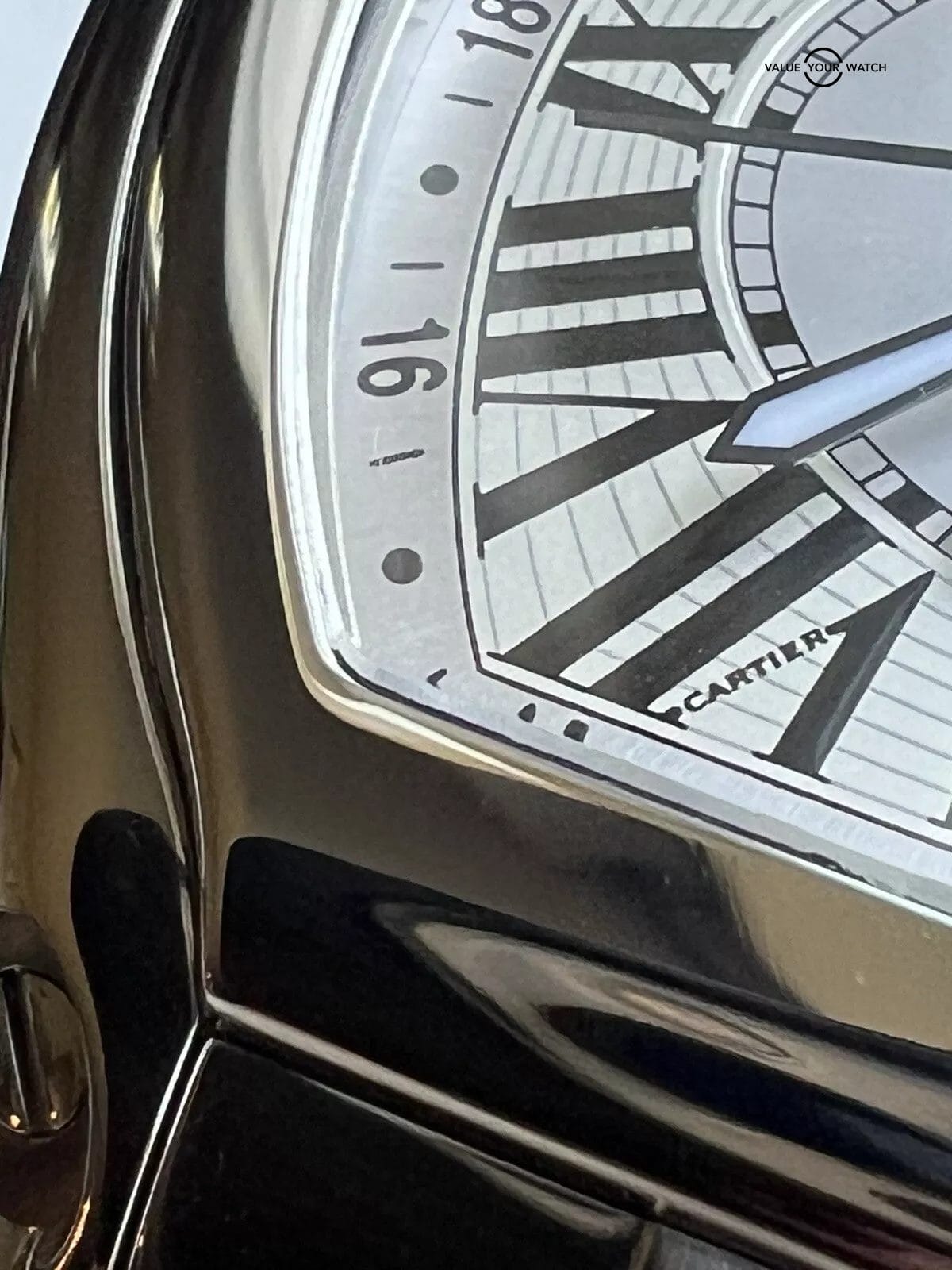 Cartier Roadster XL W62032X6 Large Bracelet And Unworn Leather Strap - Image 4